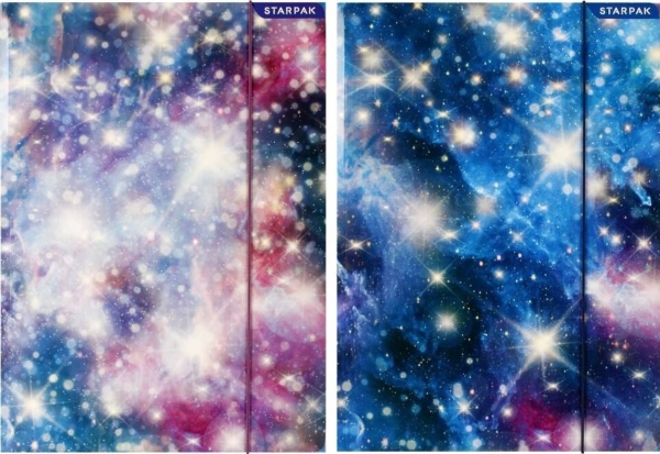 Starpak A4 Elastikmappe Galaxy