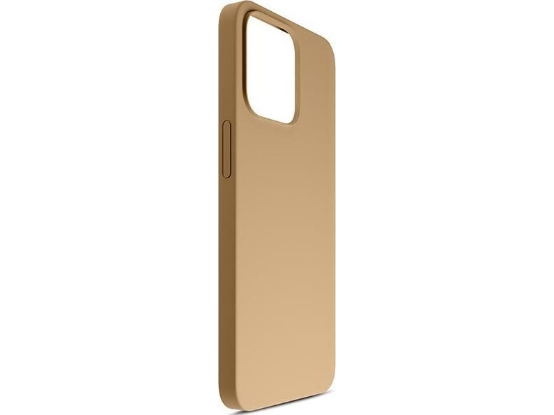 Dėklas Apple Iphone 14 Pro Max – 3Mk Hardy Silicone Magcase Gold