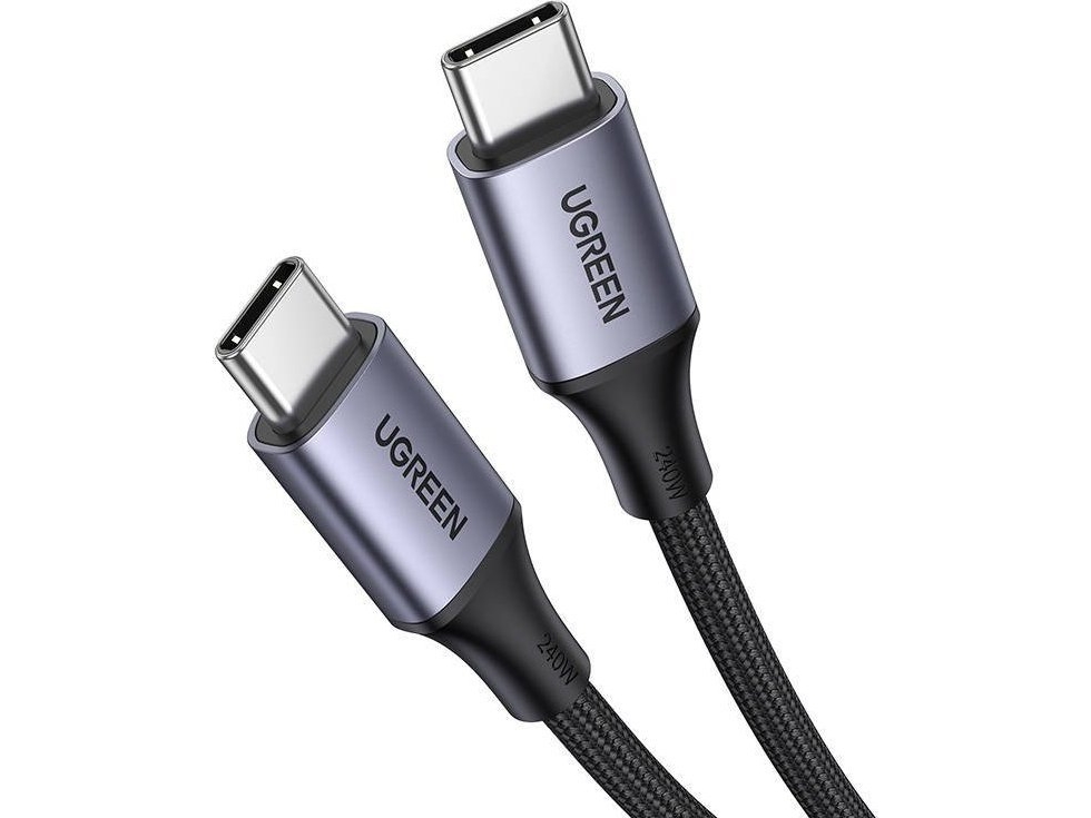 Laidas Usb-C Į Usb-C Ugreen 15311, 1M (Pilkas)