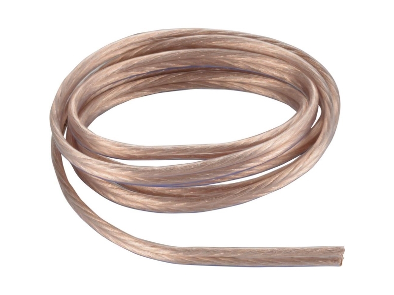 Högtalarkabel AIV 2 x 1,50 mm² Transparent