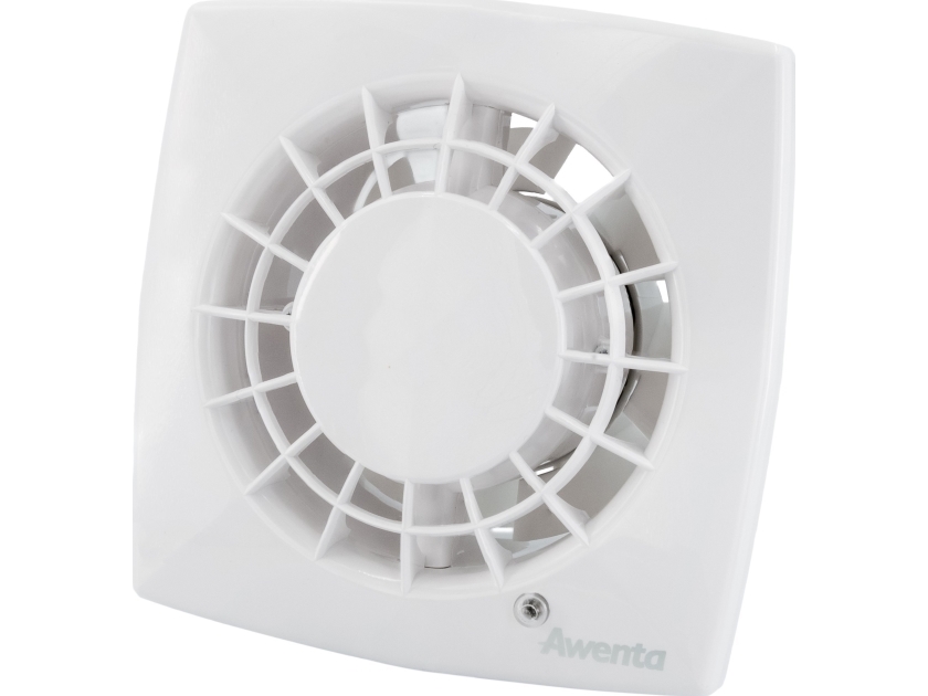 Awenta badeværelsesventilator Vega fi100 105m3/h 10W med tidsafbryder hvid WGB100T
