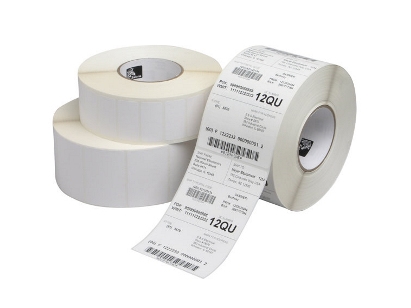 Zebra Z-Perform 1000T - valkoinen - paperi - irrotettava - suorakulmio (3006923)