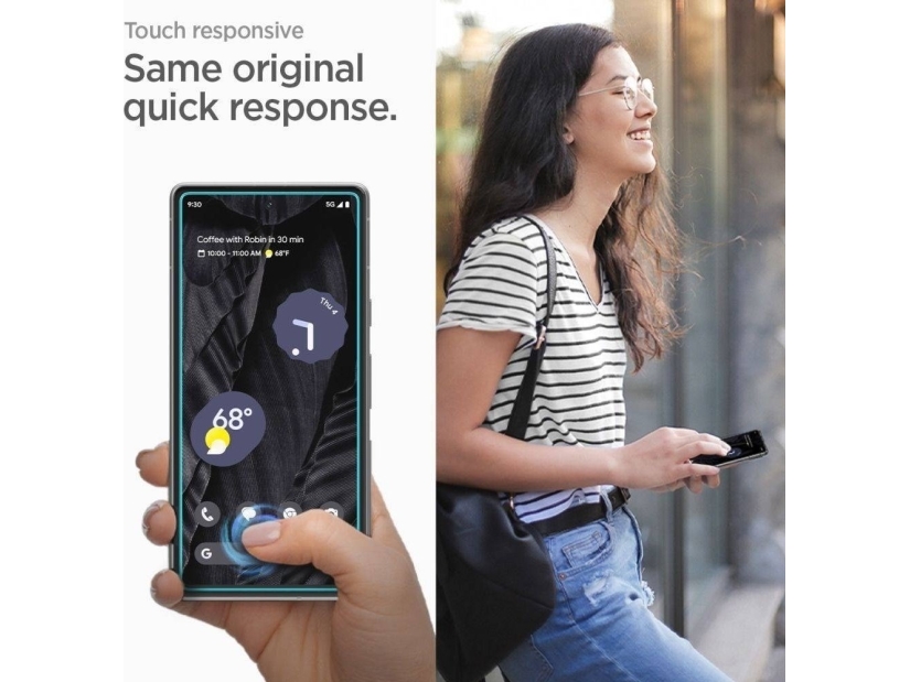 Spigen Glas.tR AlignMaster, Google, Pixel 7a Spigen case, 1 stk