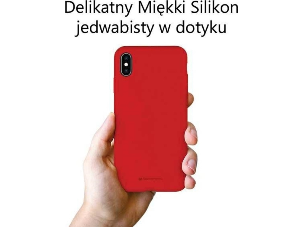 Mercury Mercury Silicone Case Samsung S23 Rød / Rød