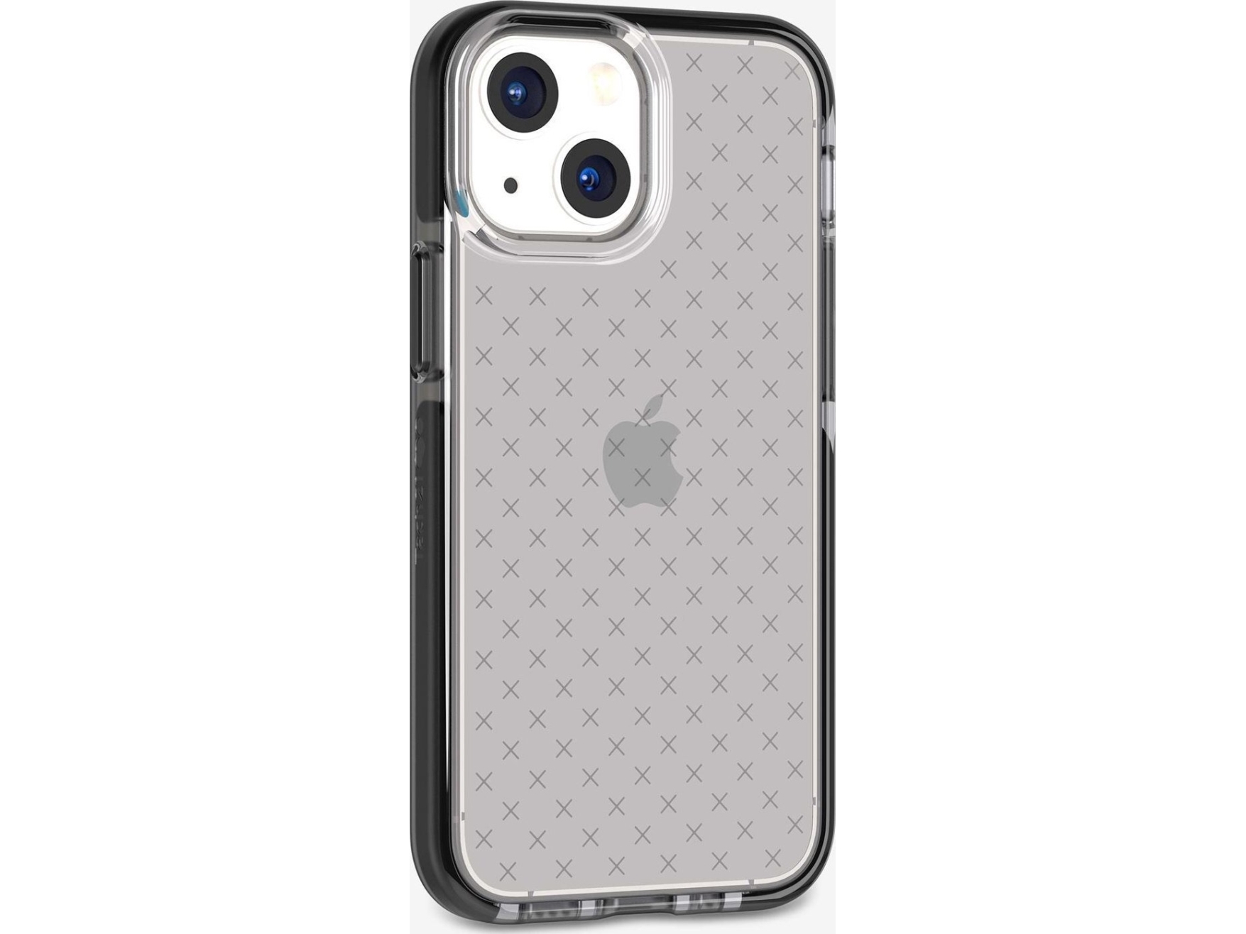 Tech21 Evo Check, Cover, Apple, Iphone 13 Mini, 13,7 Cm (5.4"), Sort, Transparent