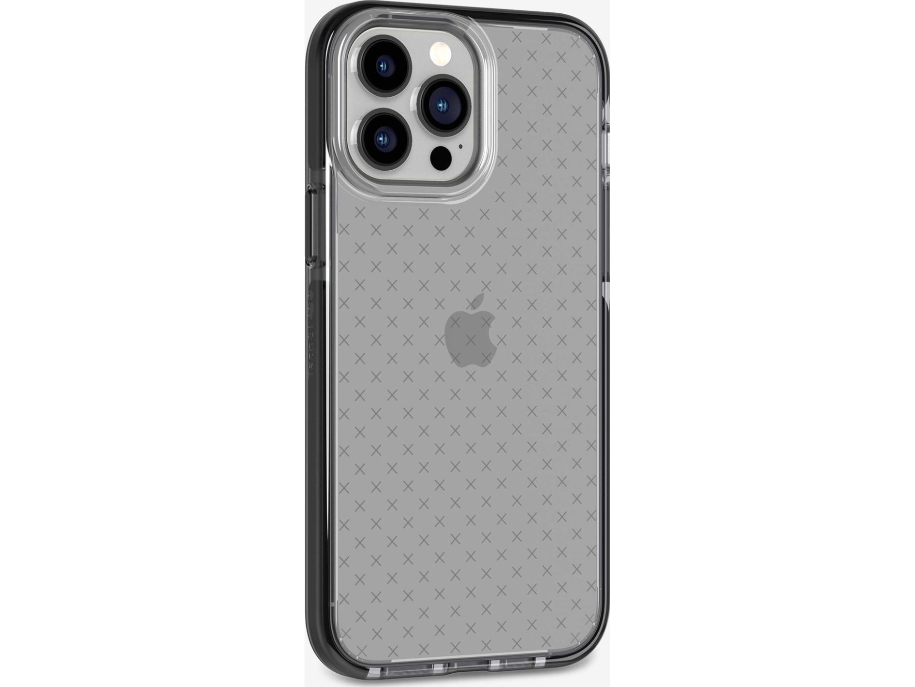 Tech21 Evo Check, Cover, Apple, Iphone 13 Pro Max, 17 Cm (6.7"), Sort, Transparent