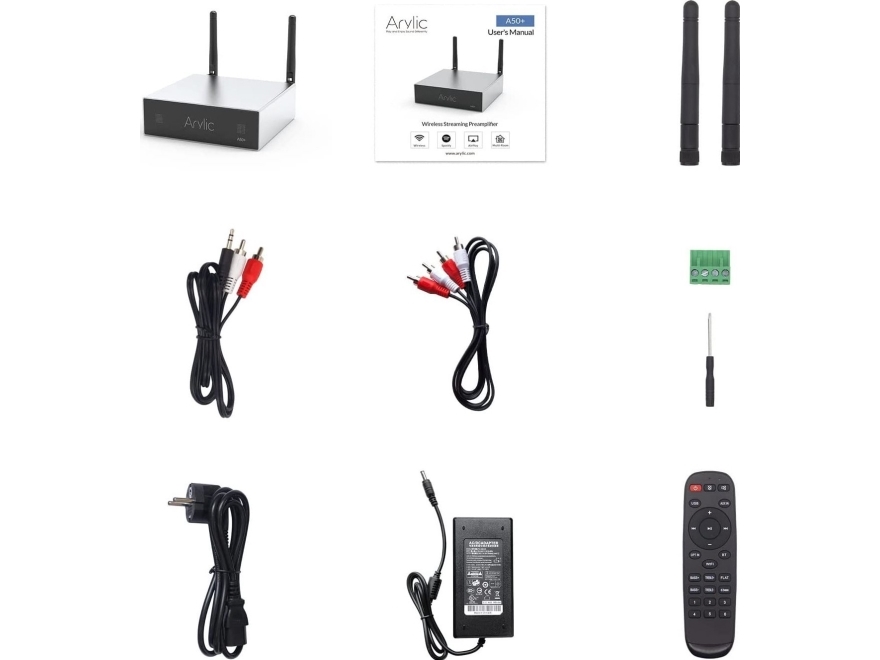 Arylic A50+ Streamer - stereoförstärkare | TV, Ljud & Bild - Stereo - A/V Receivere & Förstärkare | GameStuff