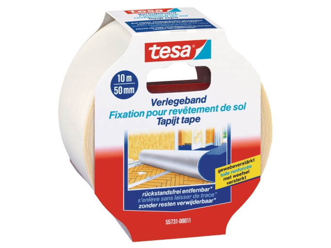 TESA 55731, Vit, Märkning, PVC, 10 m, 50 mm | EL Artiklar - Vägar & tillägg - Isoleringstejp | GameStuff