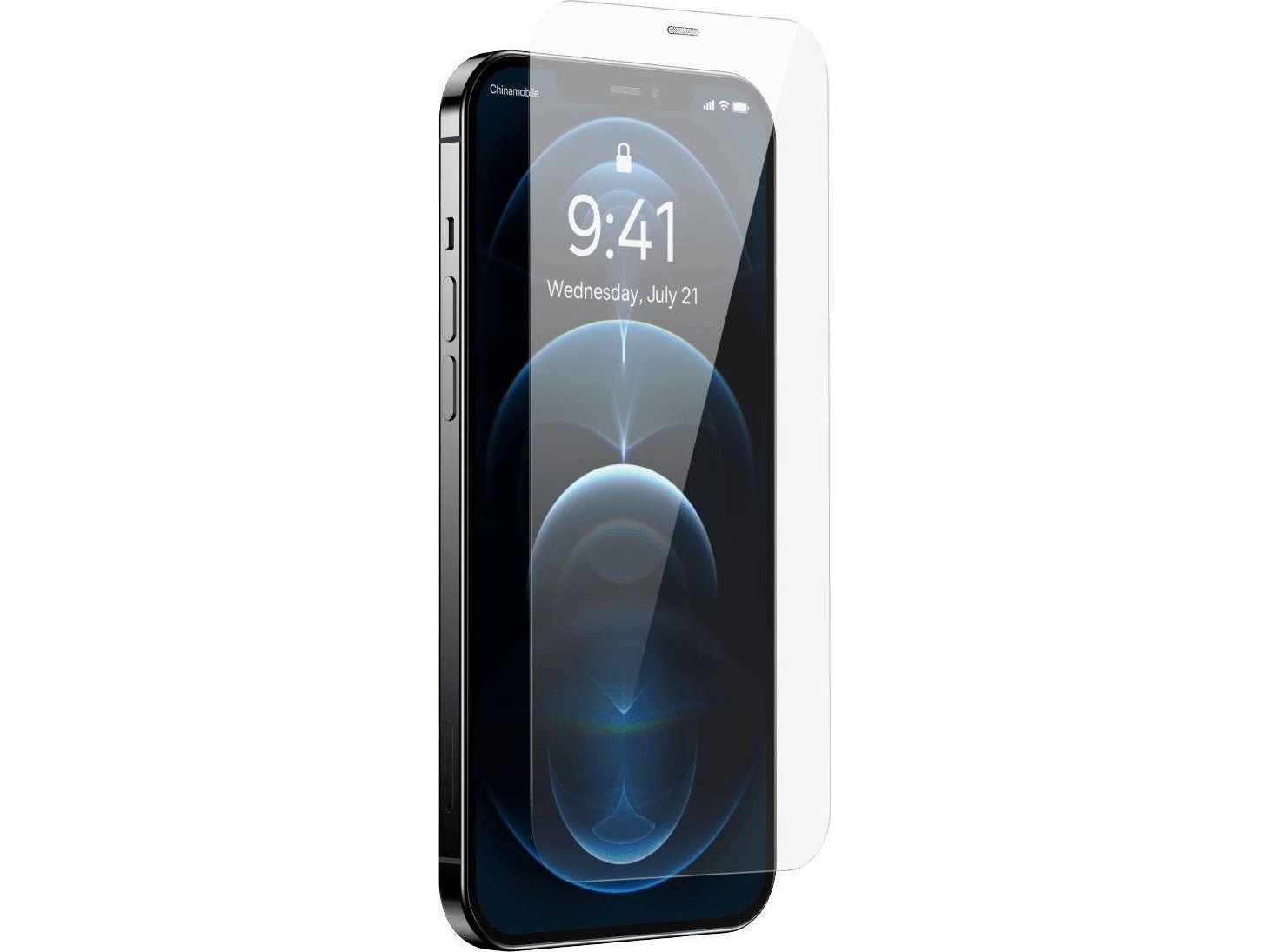 Baseus 0.4Mm Corning Hd Iphone 12 Pro Max Tempered Glass + Cleaning Kit