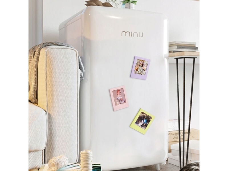 Loveinstant Køleskabsmagnetramme Til Fuji Instax Square Sq Link / Sq1 / Sq6 / Sq10 / Sq20 / Pink