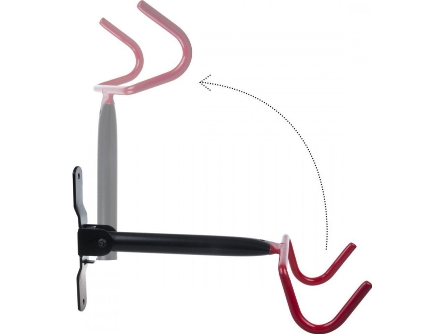 Horisontellt väggfäste för cykel stål max. belastning 30kg MC-430 | Cykling - Cykelutrustning - Handtag och grepp | GameStuff