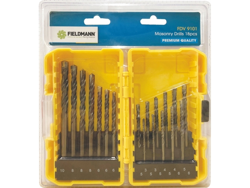 Fieldmann Boresæt Fieldmann Fdv9101 Betonbor 18 Stk