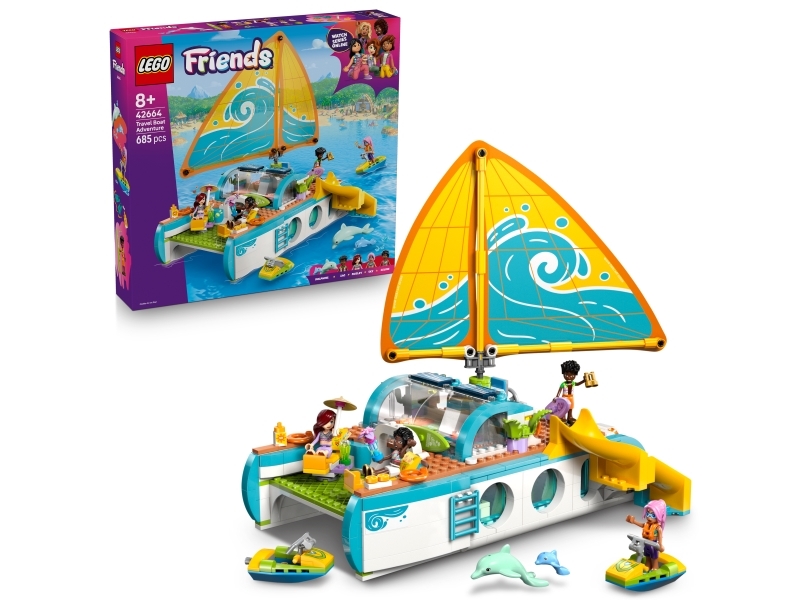 LEGO Friends 42664 Båtäventyr | LEGO® - LEGO® teman D-I - LEGO Friends | GameStuff