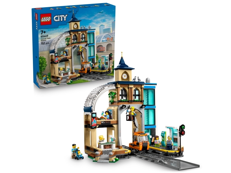 LEGO City 60469 Centralstation | LEGO® - LEGO® Themes A-C - LEGO City | GameStuff