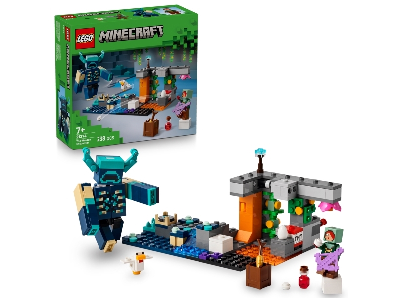 LEGO Minecraft 21274 The Warden Encounter | LEGO® - LEGO® teman J-N - LEGO Minecraft | GameStuff