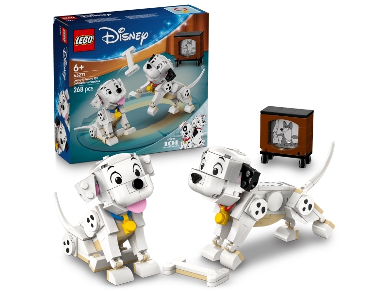 LEGO 43271 Disney Classic Puppies Lucky and Penny from 101 Dalmatians - GEEKD.dk