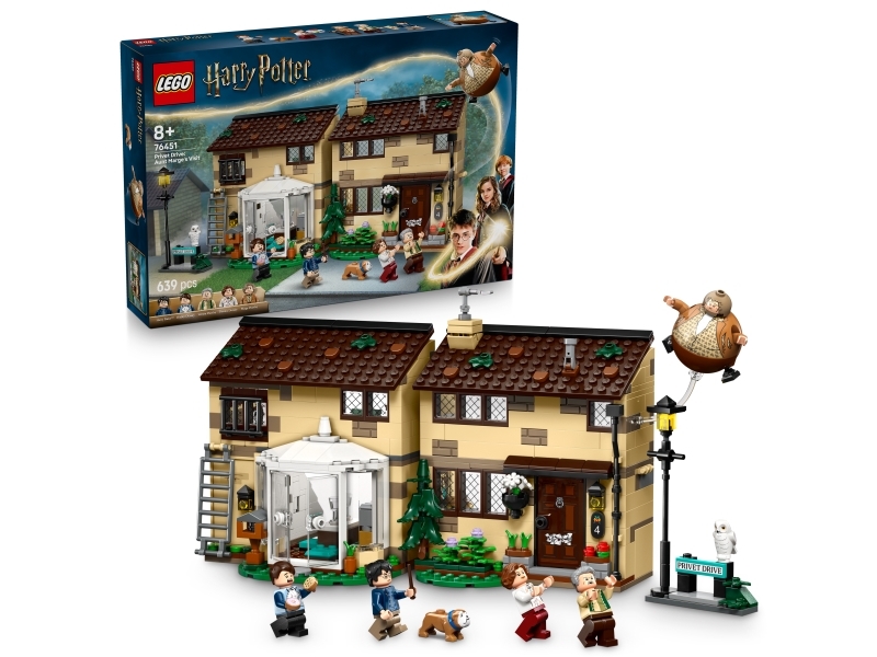 LEGO Harry Potter 76451 Privet Drive: faster Marges besök | LEGO® - LEGO® teman D-I - LEGO Harry Potter | GameStuff