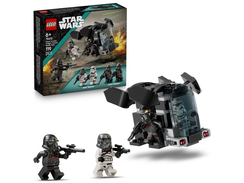 LEGO Star Wars 75412 Death Trooper & Night Trooper Battle Pack | LEGO® - LEGO® teman O-Z - LEGO Star Wars | GameStuff