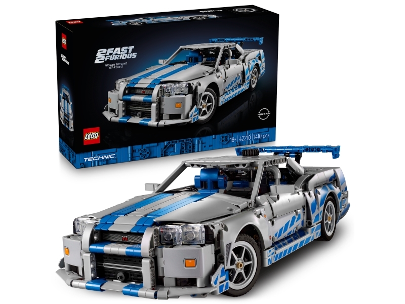 LEGO Technic 42210 2 Fast 2 Furious Nissan Skyline GT-R (R34) bil | LEGO® - LEGO® teman O-Z - LEGO Technic | GameStuff