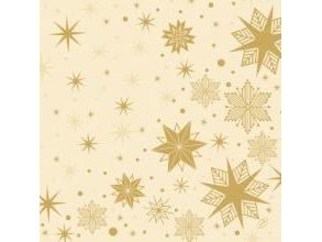 Serviet Bio Dunisoft Airlaid 40 X 40 Cm Stargazing Cream,6 Pk X 60 Stk/Krt