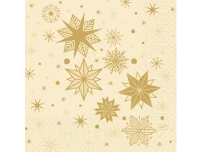 Serviette 33 X 33 Cm 3-Lag Stargazing Cream, 10 Pack X 50 Stk/Karton