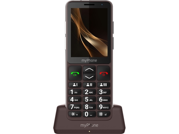 Myphone Bueno Lte Praline Collection | Brun | 2,8" | Ips | 48 Mb | 128 Mb | Single Sim | Microsd | 3G | Bluetooth | 2 Mp Hovedkamera | 2000 Mah