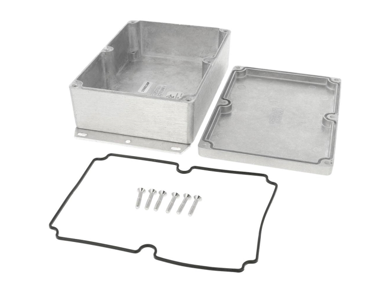 Hammond Electronics 1550Z120f Universalkabinet 171 X 121 X 55 Trykstøbt Aluminium Aluminium 1 Stk