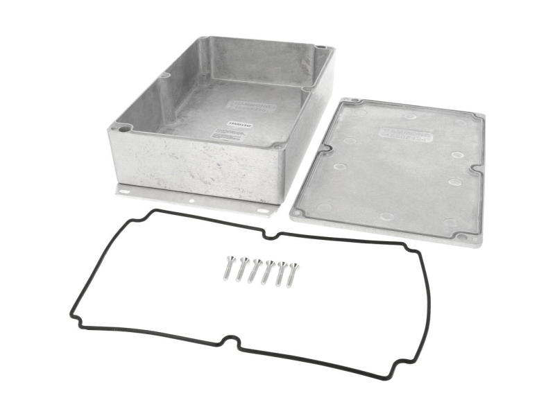 Hammond Electronics 1550Z124f Universalkabinet 223 X 147 X 55 Trykstøbt Aluminium Aluminium 1 Stk