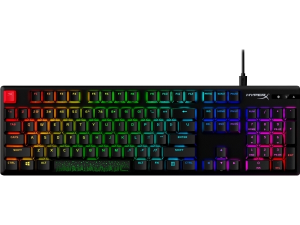 HyperX Alloy Origins RGB mechanical keyboard - HX Blue switches - QWERTY US INT | Datortillbehör - Möss & Tangentbord - Tangentbord | GameStuff