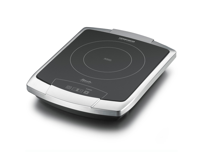 Rommelsbacher CT 2203/TC, Svart, Rostfritt stål, Bänkdiskmaskin, Keramisk, Glass-keramisk, 1 zone(s), 1 zone(s) | Vitvaror - Spishäll - Fristående hällar | GameStuff