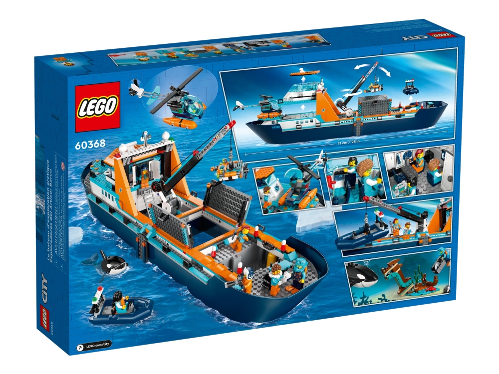 Lego City 60368 Arktis-Forschungsschiff
