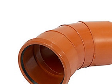 PP-bøjning 30 gr. 400mm - EN1852. Pipelife