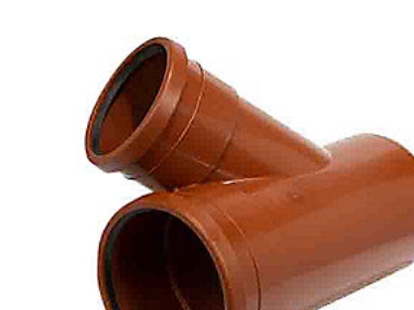 PP-grenrør 45 gr. 200x160mm - EN1852. Pipelife