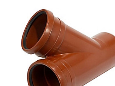 PP-grenrør 45 gr. 250x110mm - EN1852. Pipelife