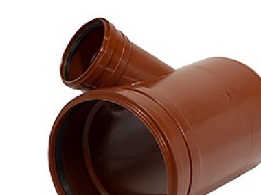 PP-grenrør 45 gr. 315x160mm - EN1852. Pipelife