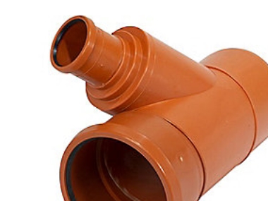 PP-grenrør 45 gr. 315x250mm - EN1852. Pipelife