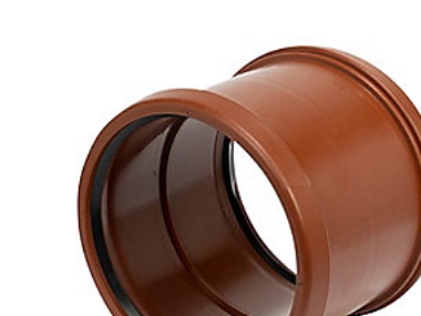 PP-dobbelt stikmuffe 200mm - EN1852. Pipelife