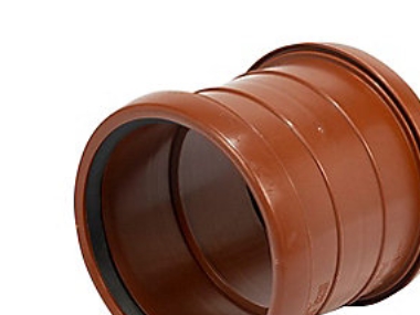 PP-dobbelt stikmuffe 250mm - EN1852. Pipelife