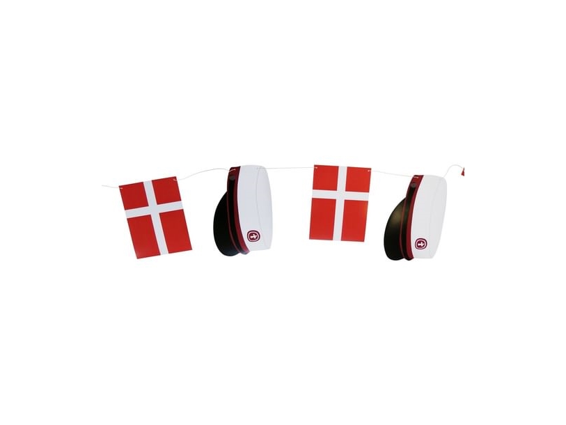 Student Guirlande, Rød Hue 3 M.