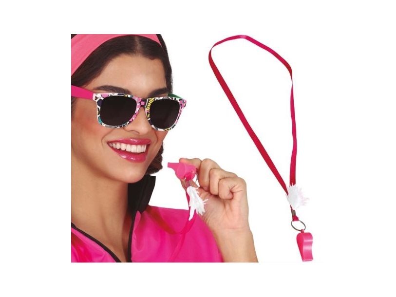 Pink Fløjte Med Fjer