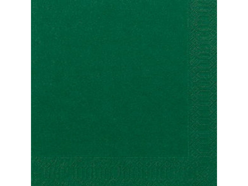 Serviet Duni 40x40 cm 3-lag Mørkegrøn 125 stk,125 stk/pk | Catering - Dukar & Servetter - Servetter | GameStuff