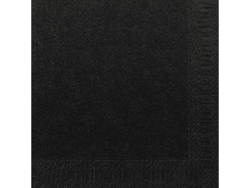 Servetter Duni 33x33 cm 3-lagers svart, 125 st/fp | Bordssättning - Textil för bordet - Servetter | GameStuff