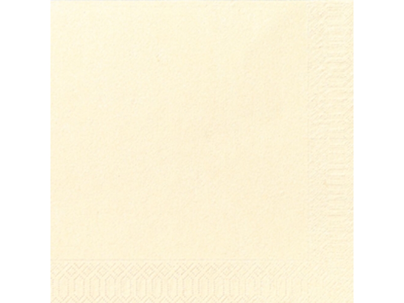 Serviet Duni 40x40 cm 3-lag Buttermilk 125 stk,125 stk/pk