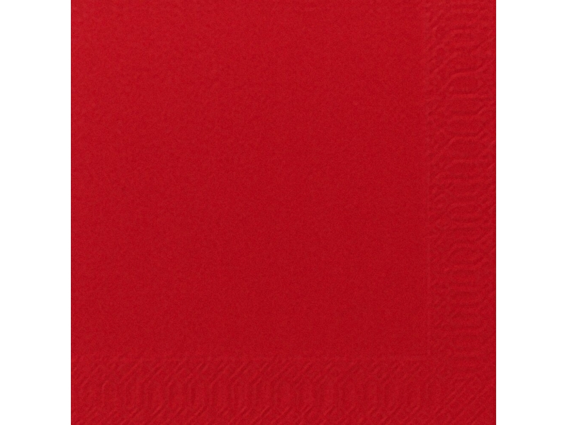 Serviet Duni 24x24 cm 3-lag Rød,250 stk/pk | Catering - Dukar & Servetter - Servetter | GameStuff