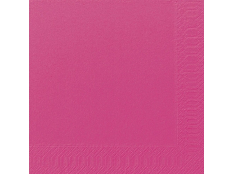 Serviet Duni 24x24 cm 3-lag Fuchsia (250 stk.)