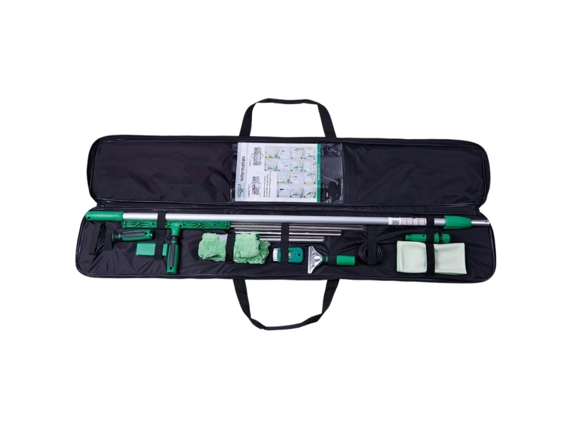 Unger ErgoTec vinduespudsersæt 135 x 25,5 x 3,5 cm, grøn