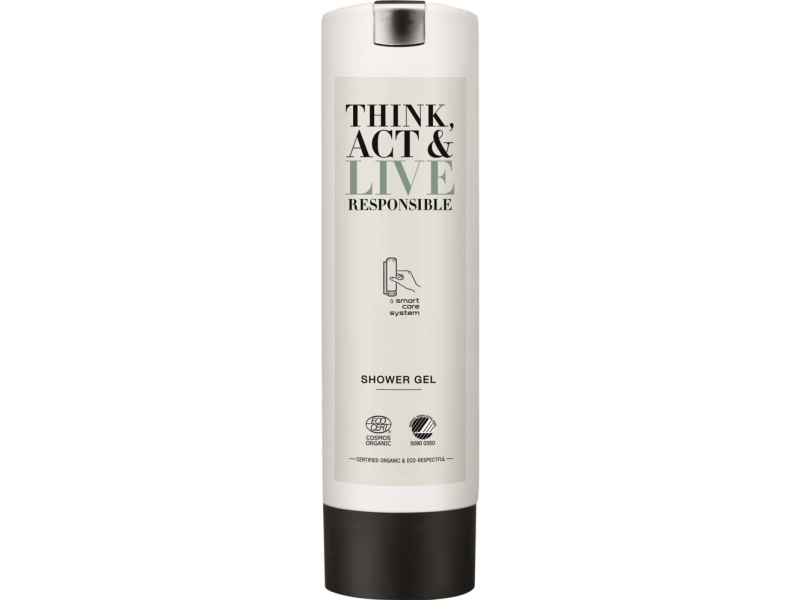 Shower Gel, Think, Act & Live Responsible, 300 Ml