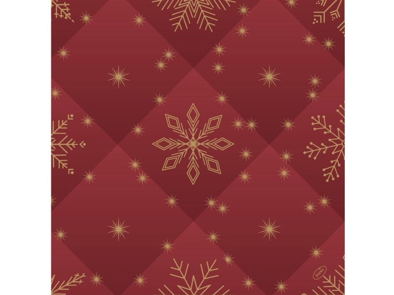 Serviet Bio Dunisoft 40X40cm Rhombus Bordeaux,60 Stk/Pk