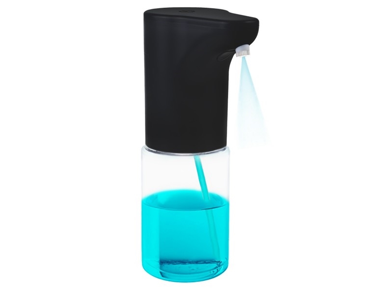 Promedix Automatic Dispenser, Dispenser Container For Liquid Soaps, Disinfectant Liquids, 300Ml, 4Xaa, Juodas, Pr-540 B