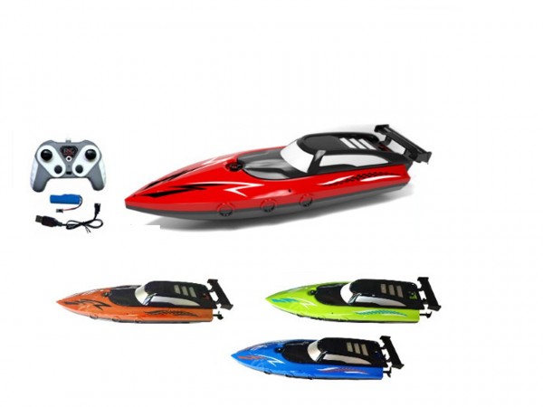 Madej Motorboat 2.4 G, fjernstyret oplader med USB, oplyst